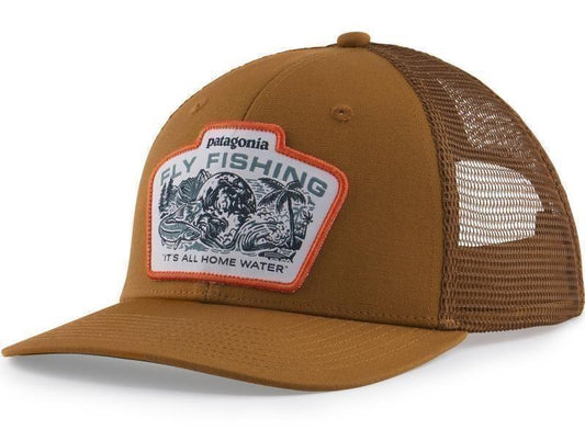 Take a Stand Trucker Hat - bear brown w/all home water 1