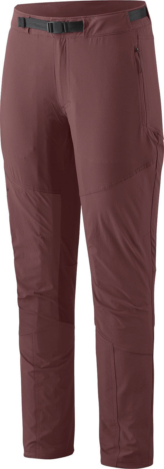Terravia Alpine Pants, Reg - Womens - dark ruby 1