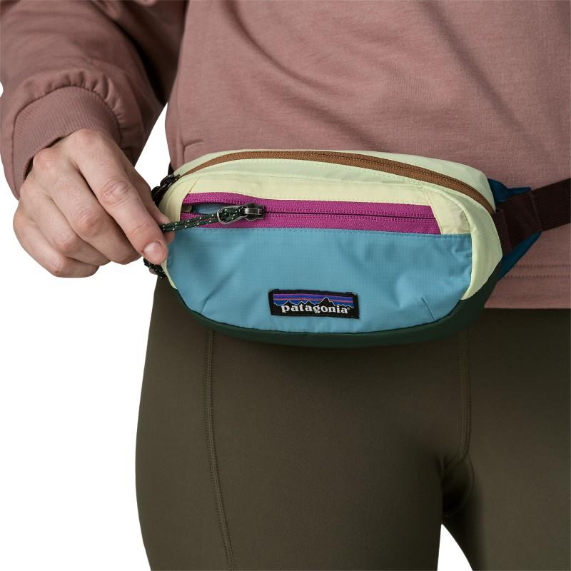 Terravia Mini Hip Pack - patchwork / snowmelt blue 1