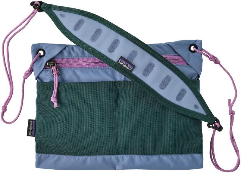 Terravia Sacoche - patchwork / barnacle blue 1