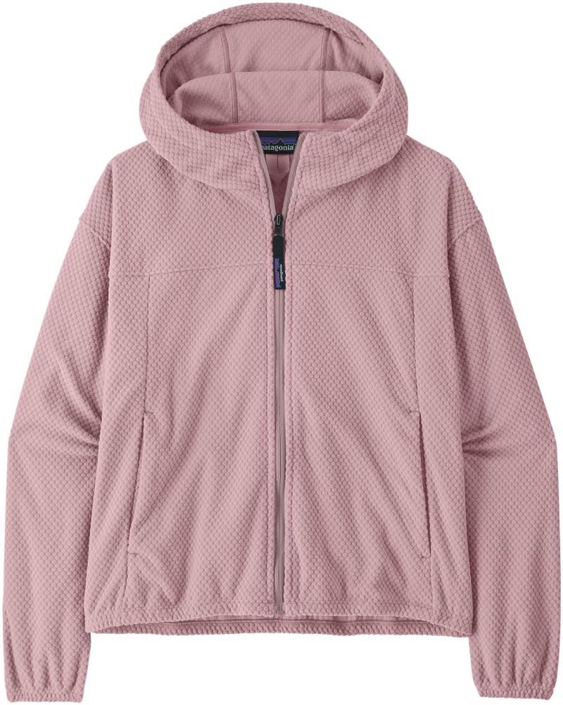 Textured Fleece Hoody - Womens - quiet violet 1