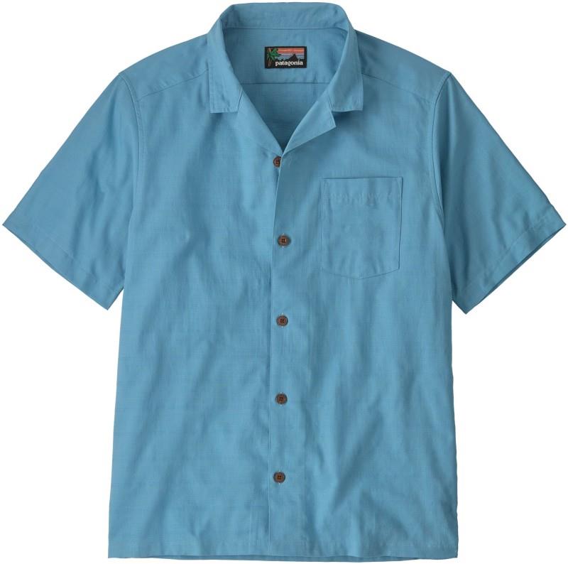 Tidal Threads Camp SS Shirt - Mens - in a tin / shore blue 1