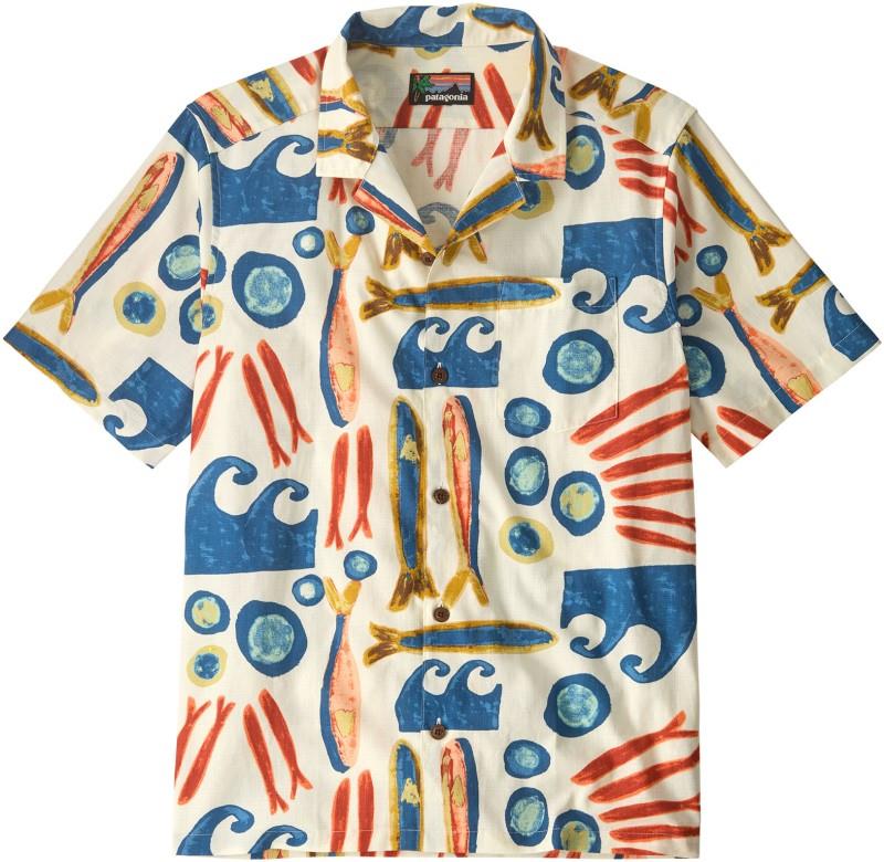Tidal Threads Camp SS Shirt - Mens - sardines / natural 1