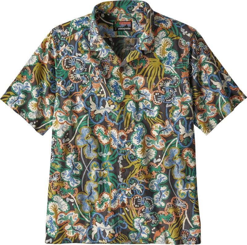 Tidal Threads Camp SS Shirt - Mens - undersea / ink black 1