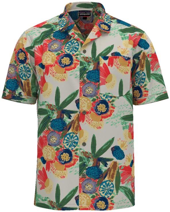 Tidal Threads Camp Shirt - Mens - folk floral / dyno white 1