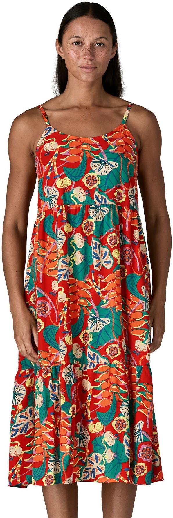 Tidal Threads Dress - tropiclimb / hot ember 1