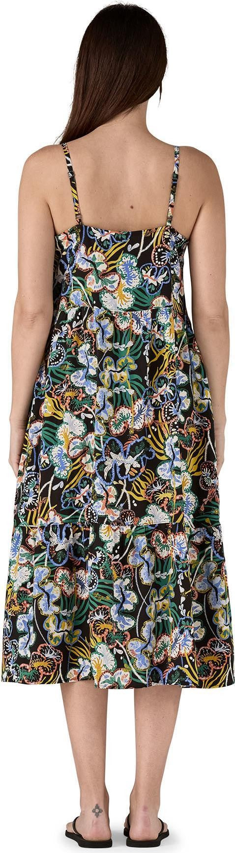 Tidal Threads Dress - undersea / black 1