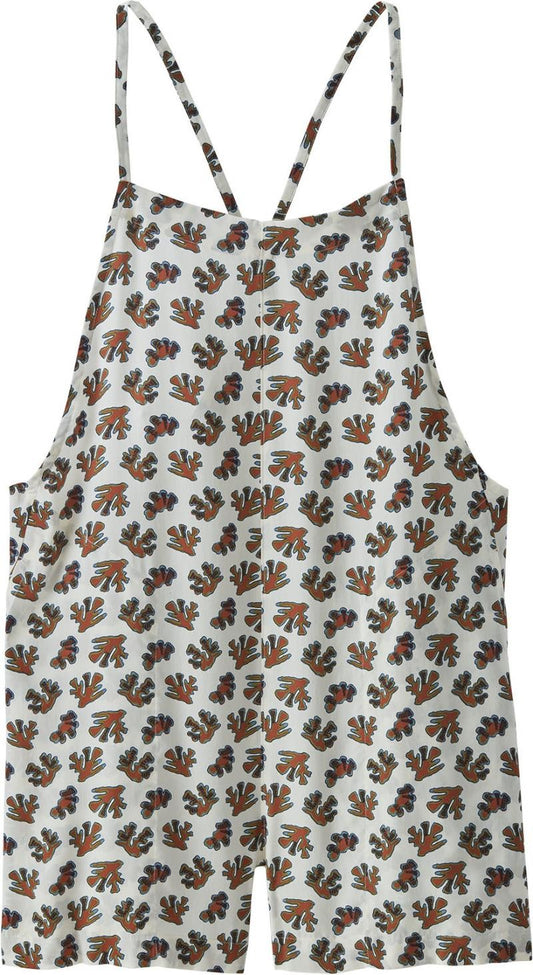 Tidal Threads Romper - Womens - oh coral / wool white 1