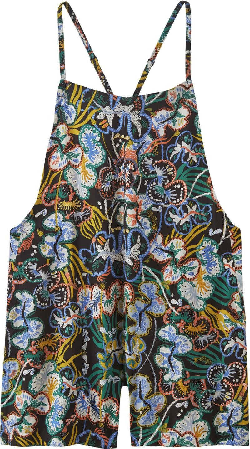 Tidal Threads Romper - Womens - undersea / black 1
