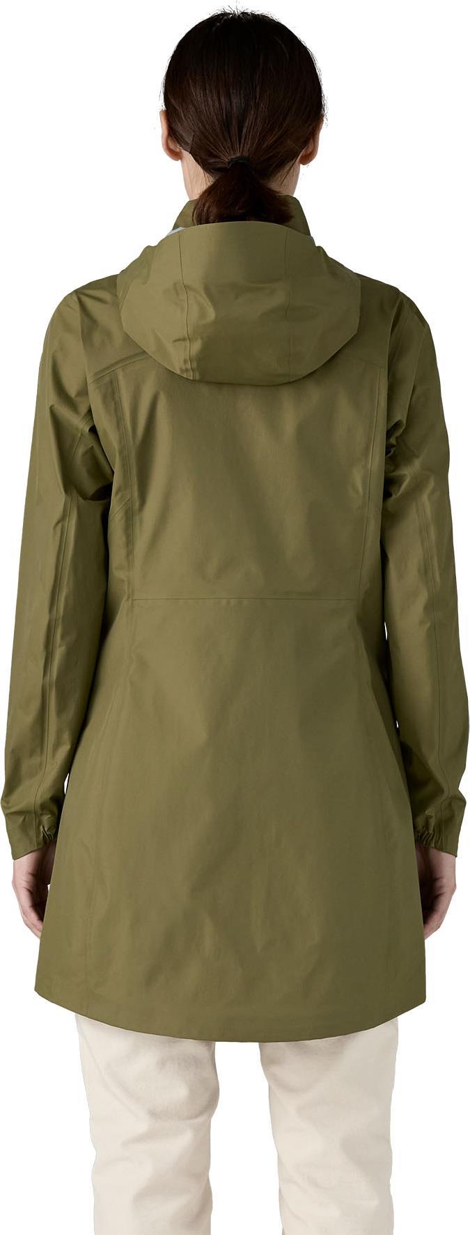 Torrentshell 3L Rain Parka - Womens - tent green 1