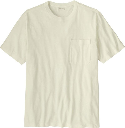 Trail Harbor Pocket Tee - Mens - birch white 1