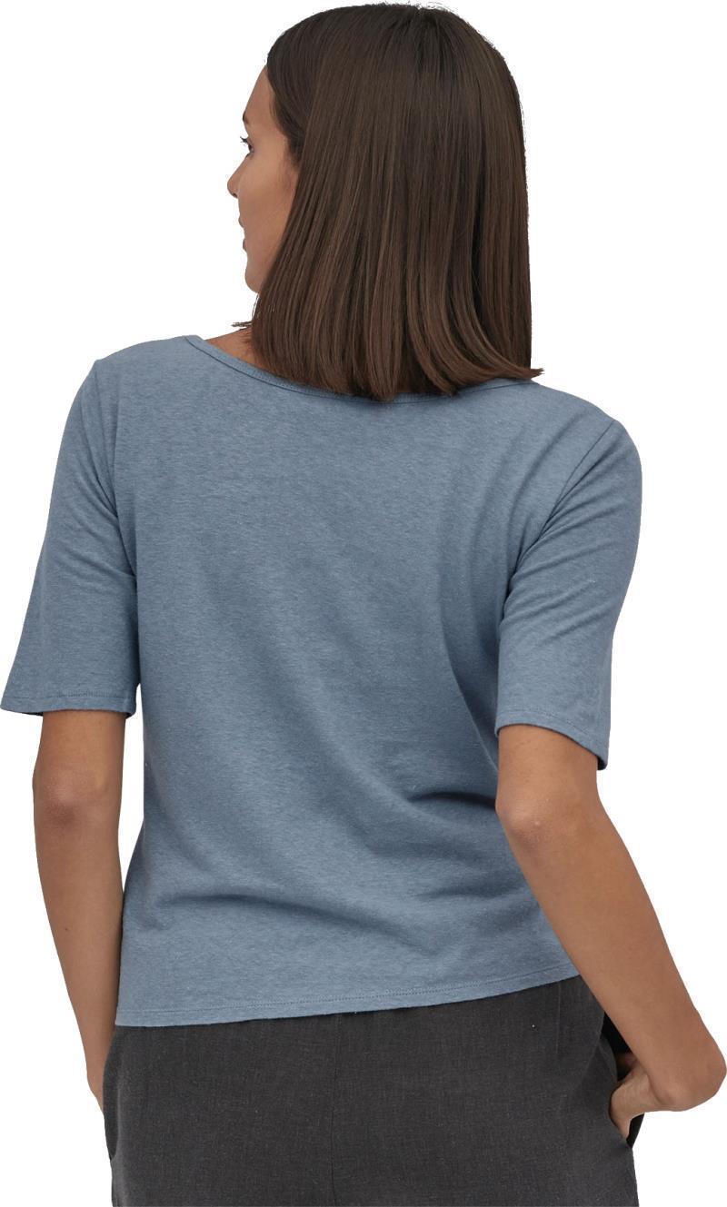 Trail Harbor T-Shirt - Womens - Light Plume Grey 3
