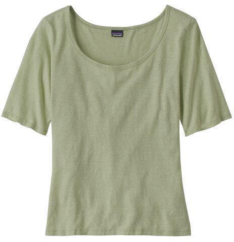 Trail Harbor T-Shirt - Womens - Longplains / Salvia Green 1