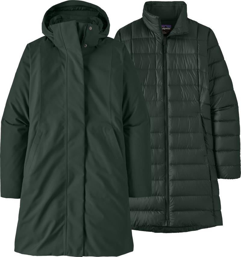 Tres 3-in-1 Parka - Womens - northern green 1
