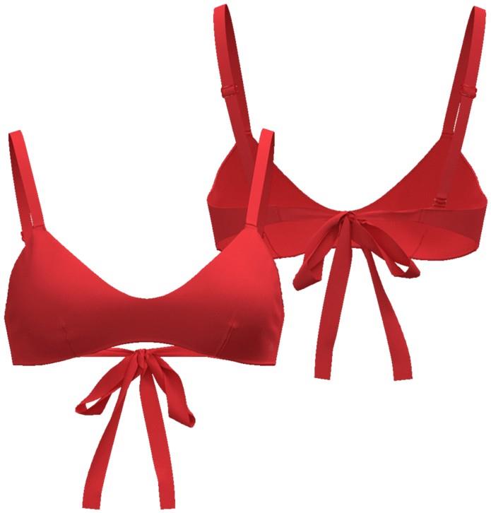 Triangle Top - Womens - atlas red 1