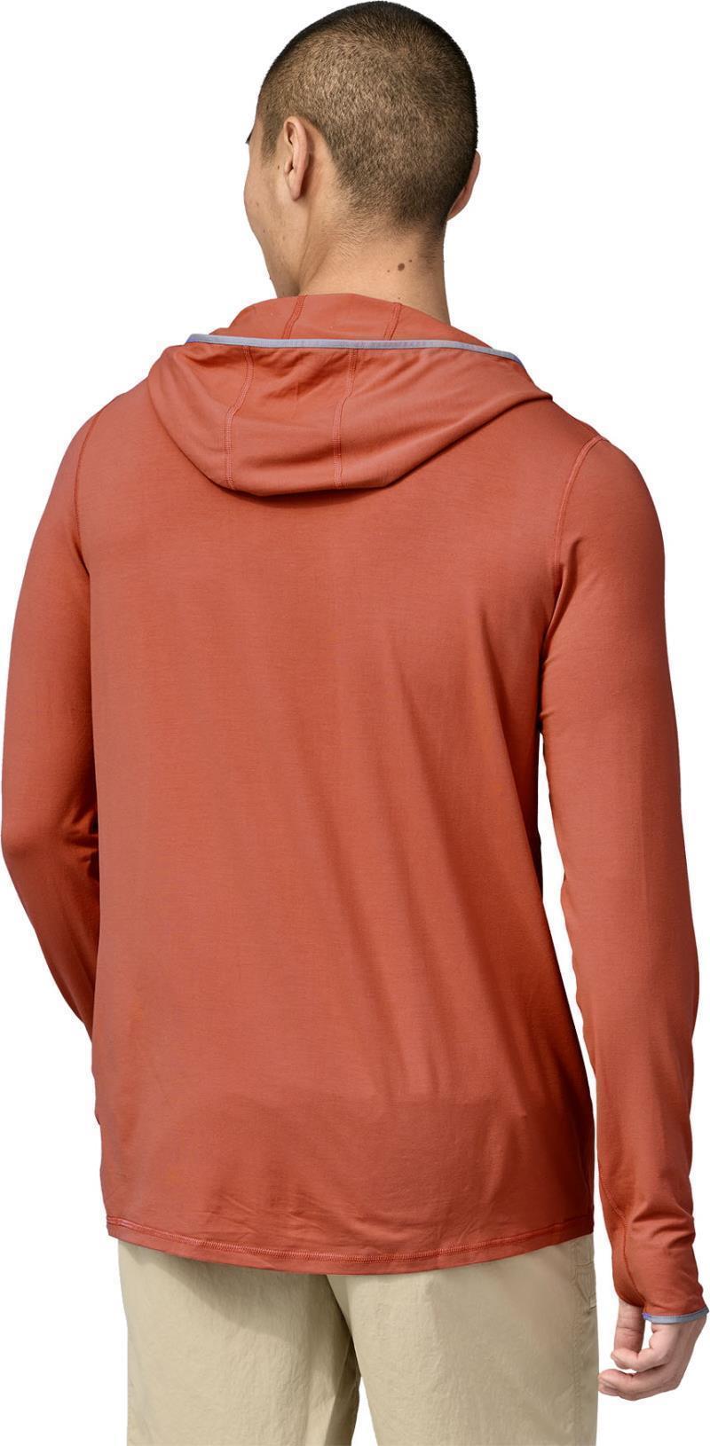 Tropic Comfort Natural Hoody - Mens - Quartz Coral 3