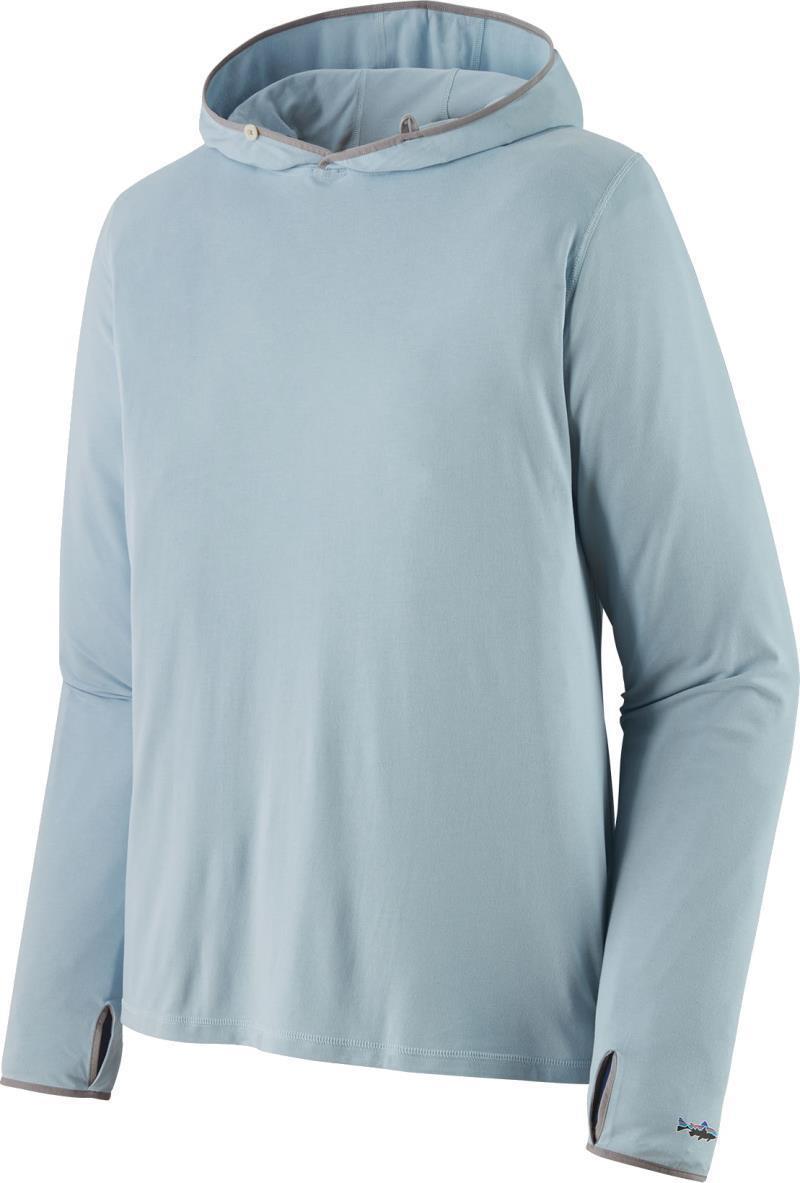 Tropic Comfort Natural Hoody - Mens - Steam Blue 1