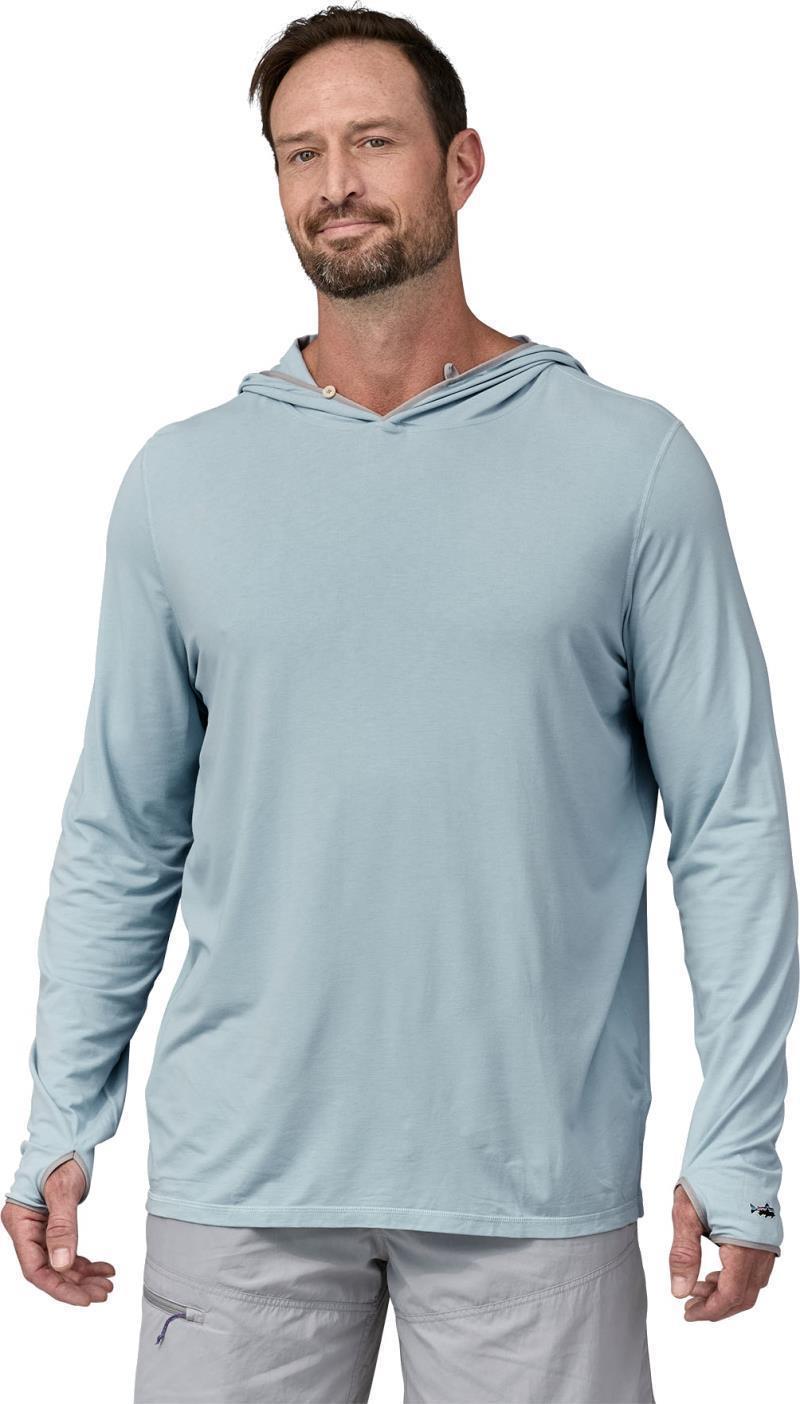 Tropic Comfort Natural Hoody - Mens - Steam Blue 2