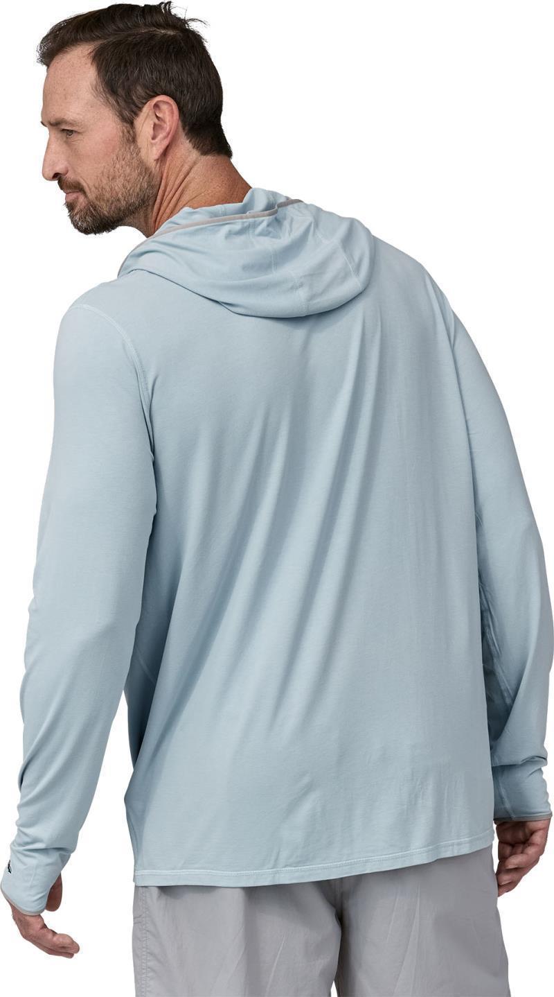 Tropic Comfort Natural Hoody - Mens - Steam Blue 3