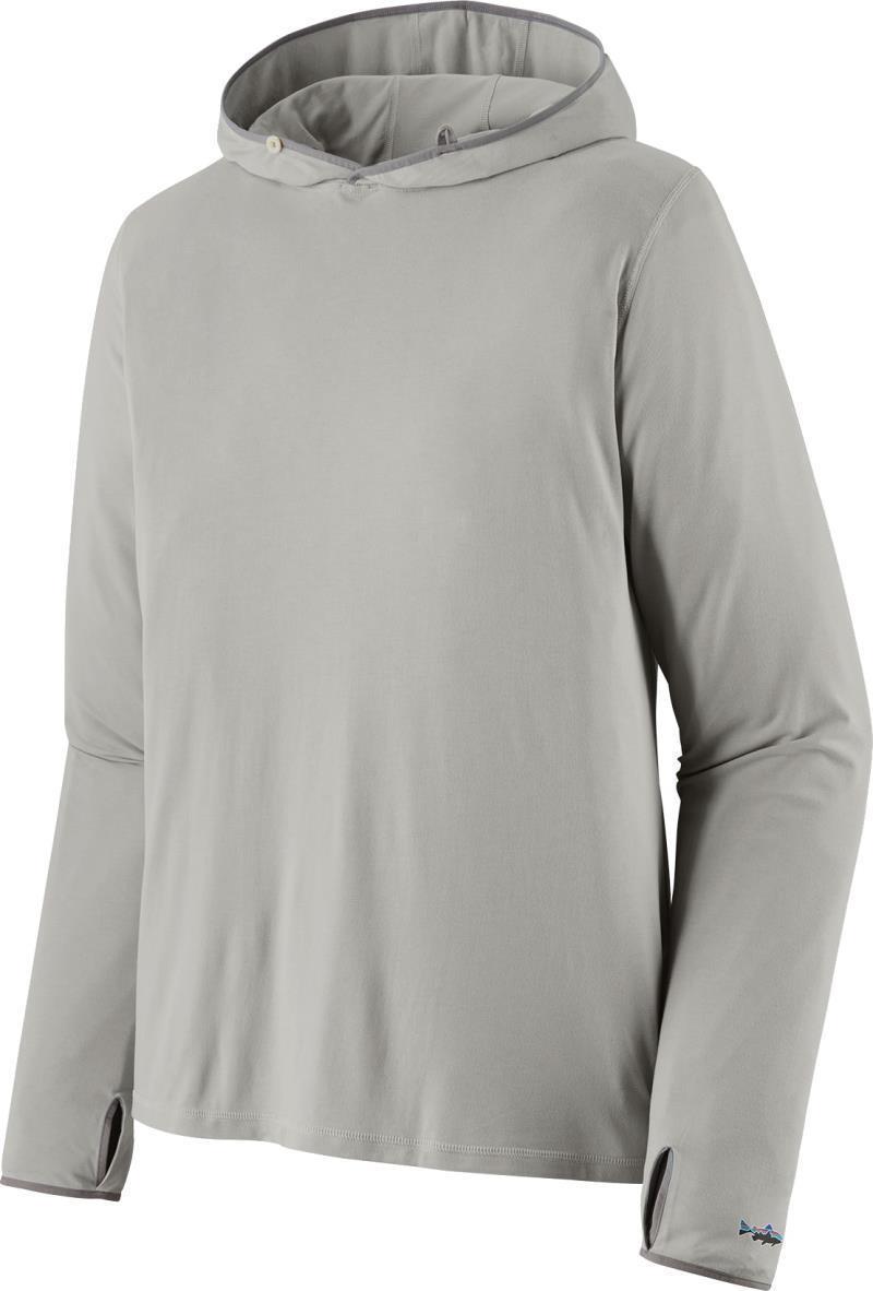 Tropic Comfort Natural Hoody - Mens - Tailored Grey 1