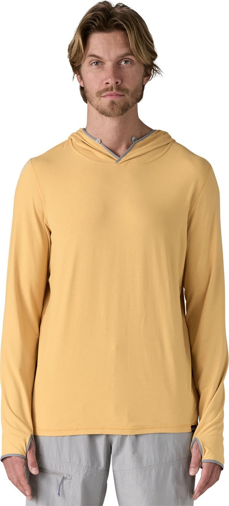Tropic Comfort Natural Hoody - Mens - beeswax tan 1