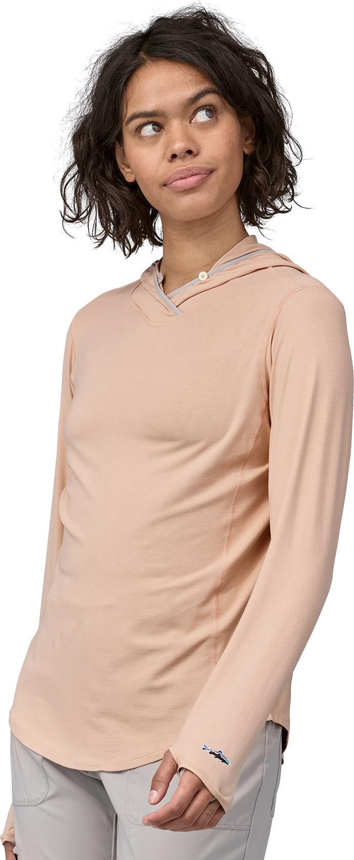 Tropic Comfort Natural Hoody - Womens - Antique Pink 2