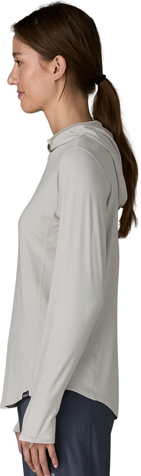 Tropic Comfort Natural Hoody - Womens - crisp grey 1
