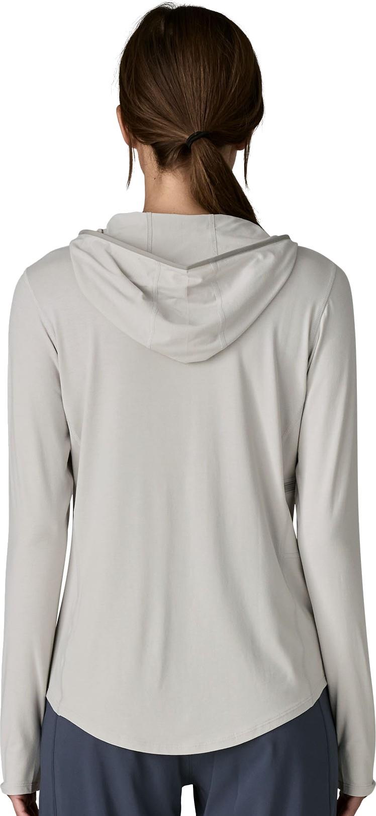Tropic Comfort Natural Hoody - Womens - crisp grey 1