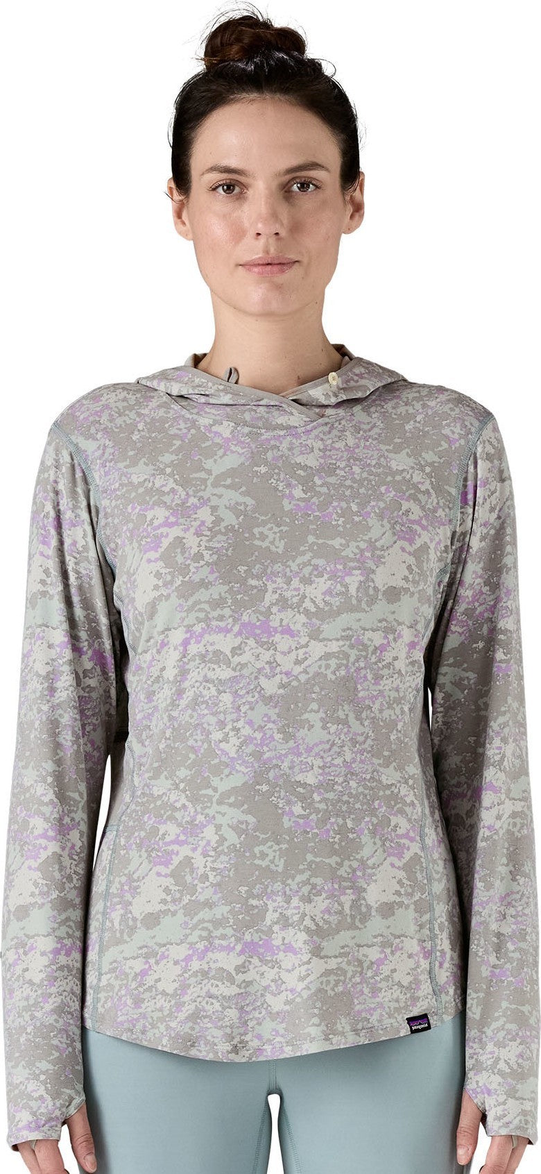 Tropic Comfort Natural Hoody - Womens - rock wash / thermal blue 1