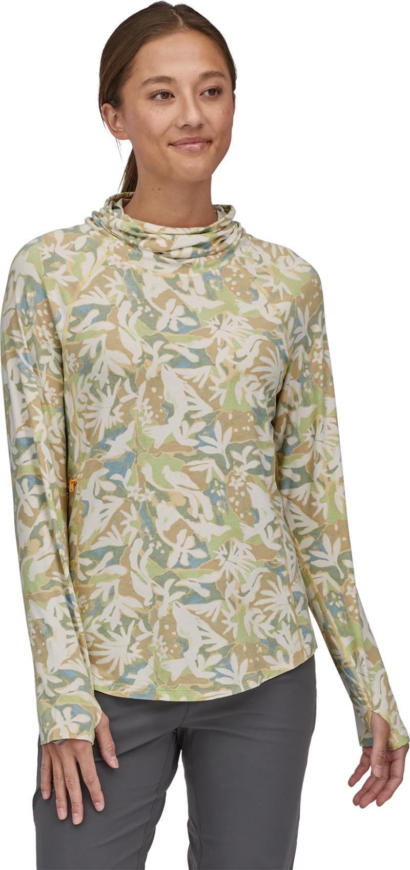 Tropic Comfort Natural Shirt - Womens - Lands and Waters / Oat White 2