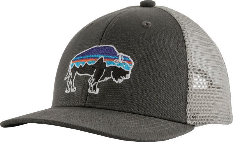 Trucker Hat - Kids - Fitz Roy Bison / Forge Grey 1