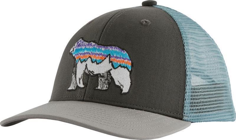 Trucker Hat - Kids - Illustrated Fitz Bear / Forge Grey 1