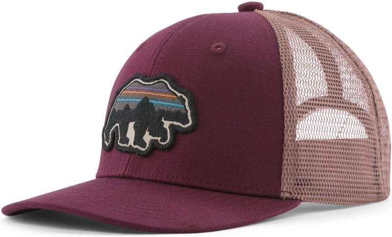 Trucker Hat - Kids - back for good bear / berry fig 1