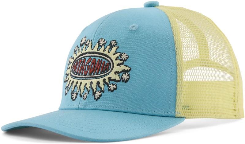 Trucker Hat - Kids - wavy treelines / snowmelt blue 1