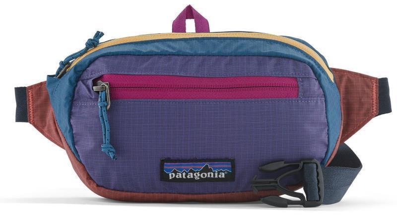 Ultralight Black Hole Mini Hip Pack - Patchwork / Coral 1