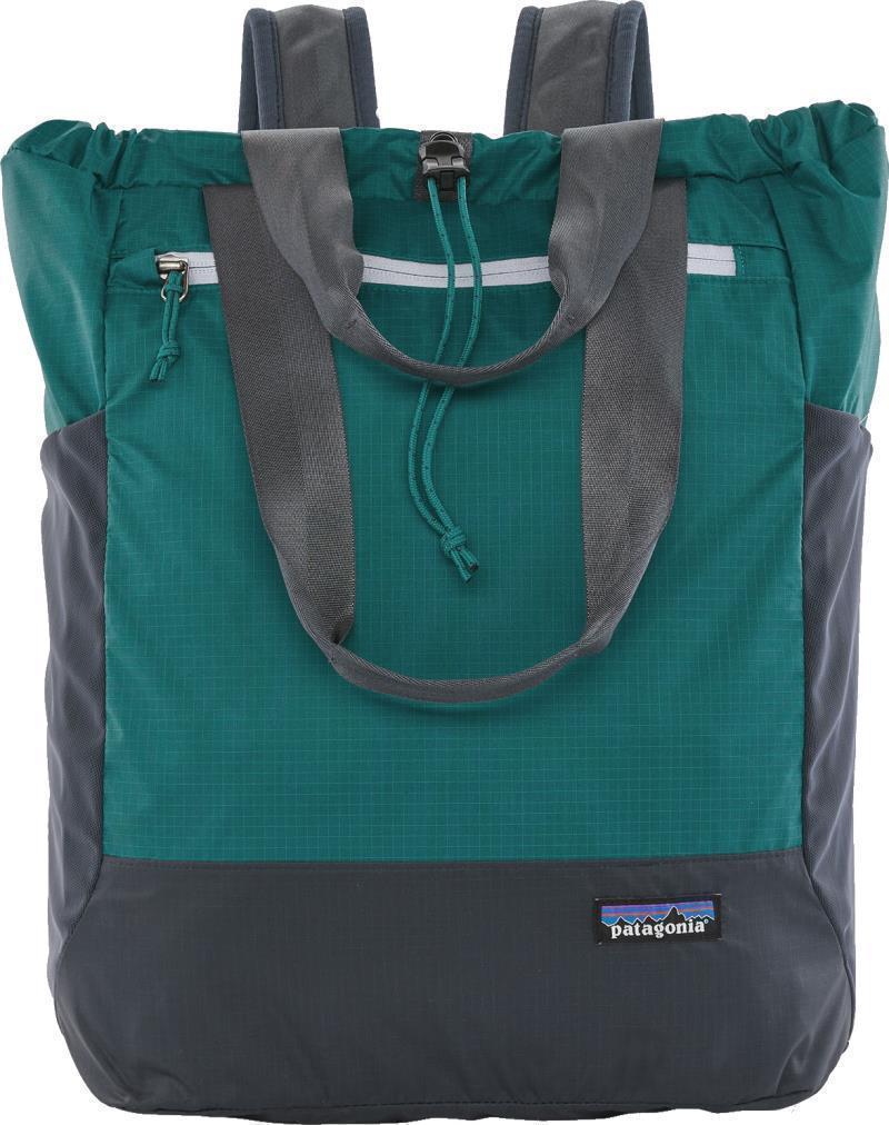 Ultralight Black Hole Tote Pack - Borealis Green 1