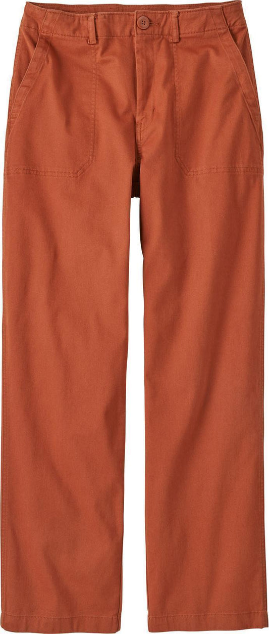 Utility Pants - Womens - Burnished Red 1