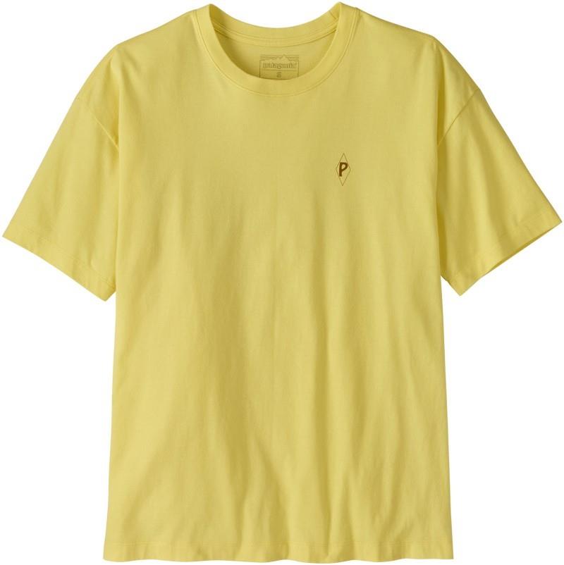 Water People Spotter Oversized T-Shirt - Womens - lemon zest 1