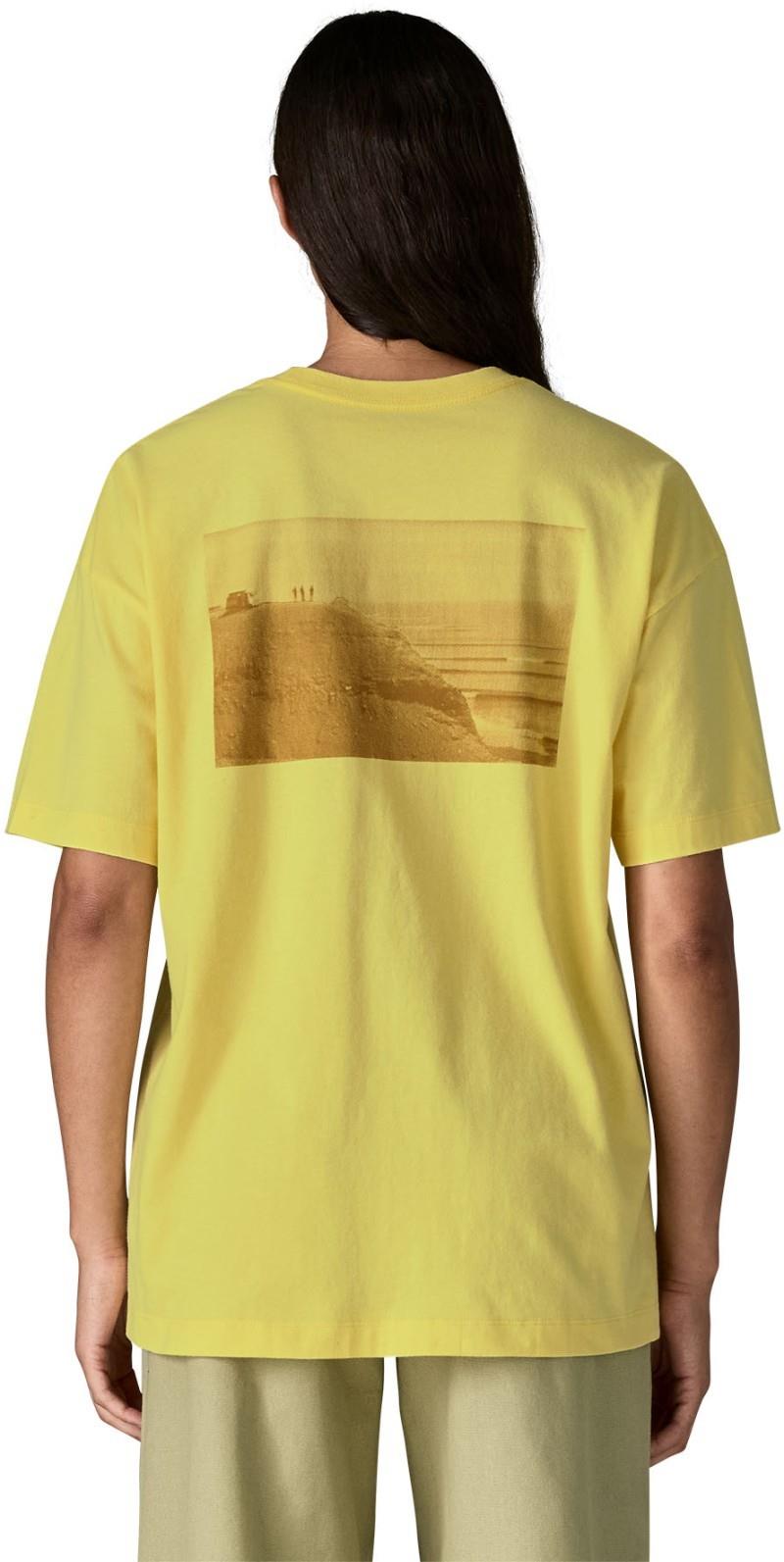 Water People Spotter Oversized T-Shirt - Womens - lemon zest 1
