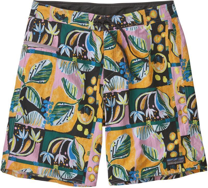 Wavefarer Boardshorts, 19" Outseam - Mens - Island Seeds / Milkweed Mauve 1