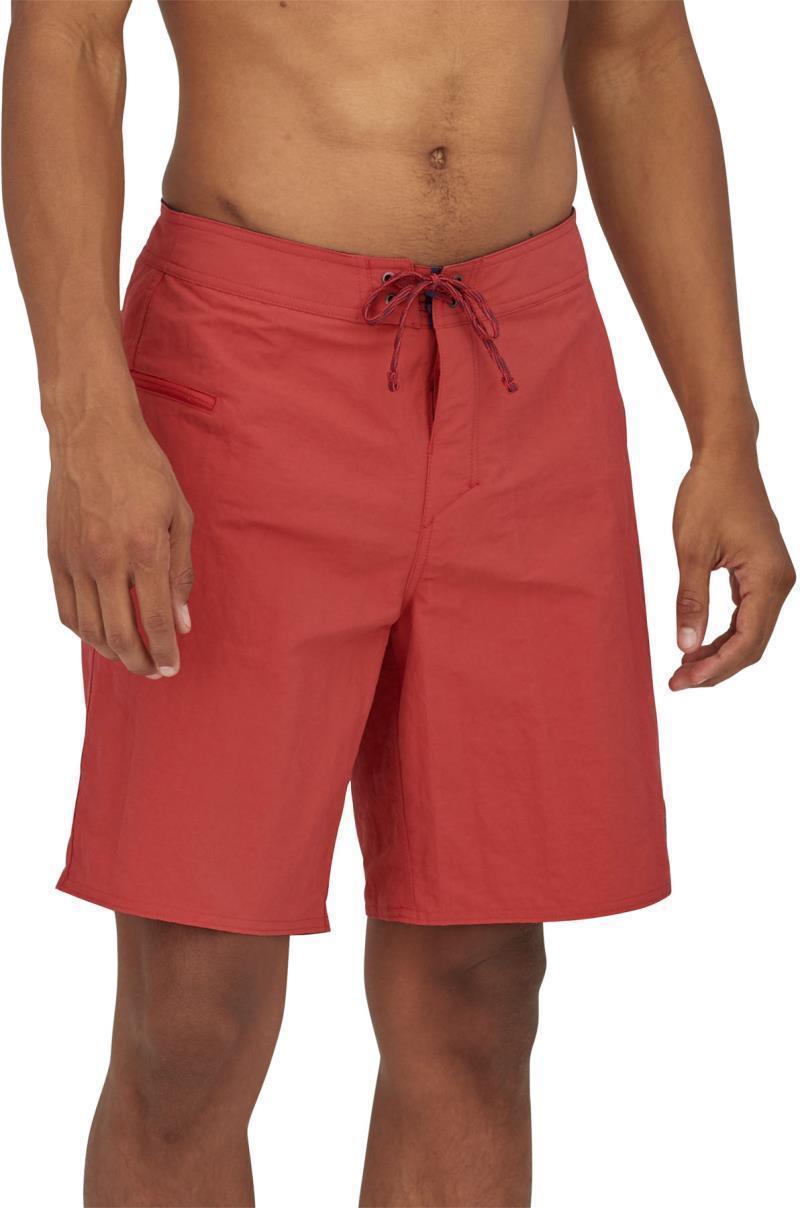 Wavefarer Boardshorts, 19" Outseam - Mens - clean currents patch / sumac red 1