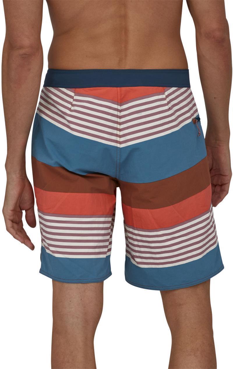Wavefarer Boardshorts, 19" Outseam - Mens - fitz stripe / sisu brown 1