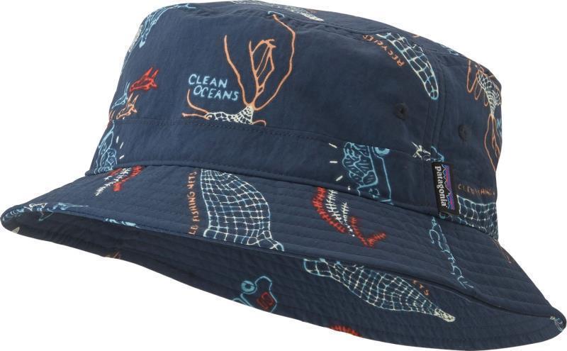Wavefarer Bucket Hat - Clean Currents / Tidepool Blue 1