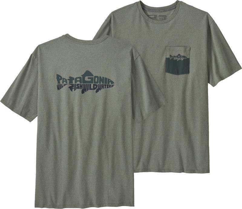Wild Waterline Pocket Responsibili-Tee - Mens - Sleet Green 1