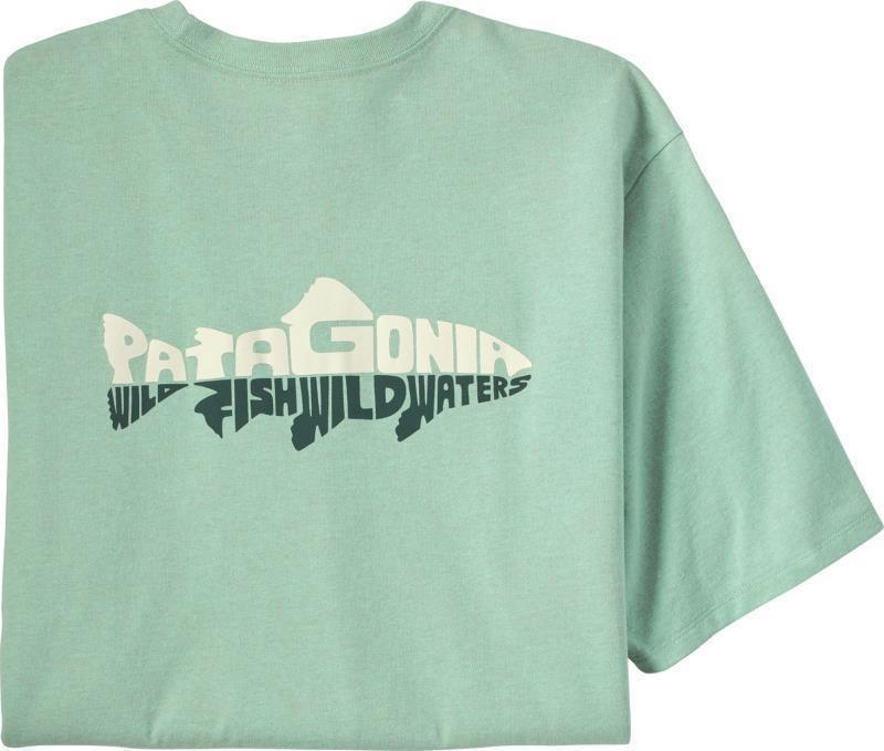 Wild Waterline Pocket Responsibili-Tee - Mens - Tea Green 1