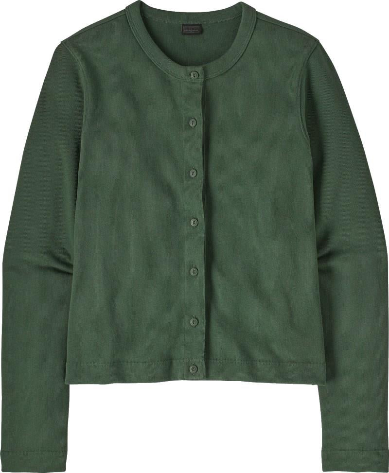 Wilsie Cardigan - Womens - canopy green 1
