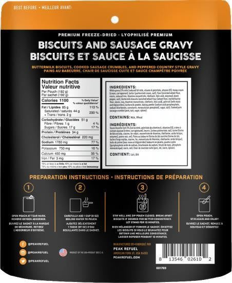 Biscuits & Sausage Gravy - not applicable 1
