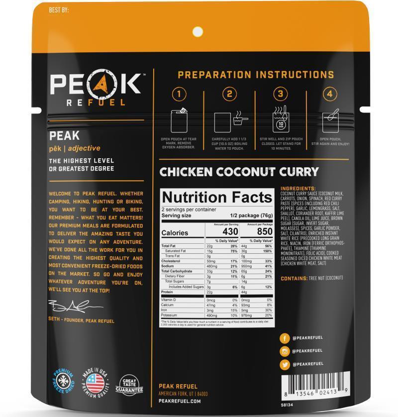 Chicken Coconut Curry - Not Applicable 2