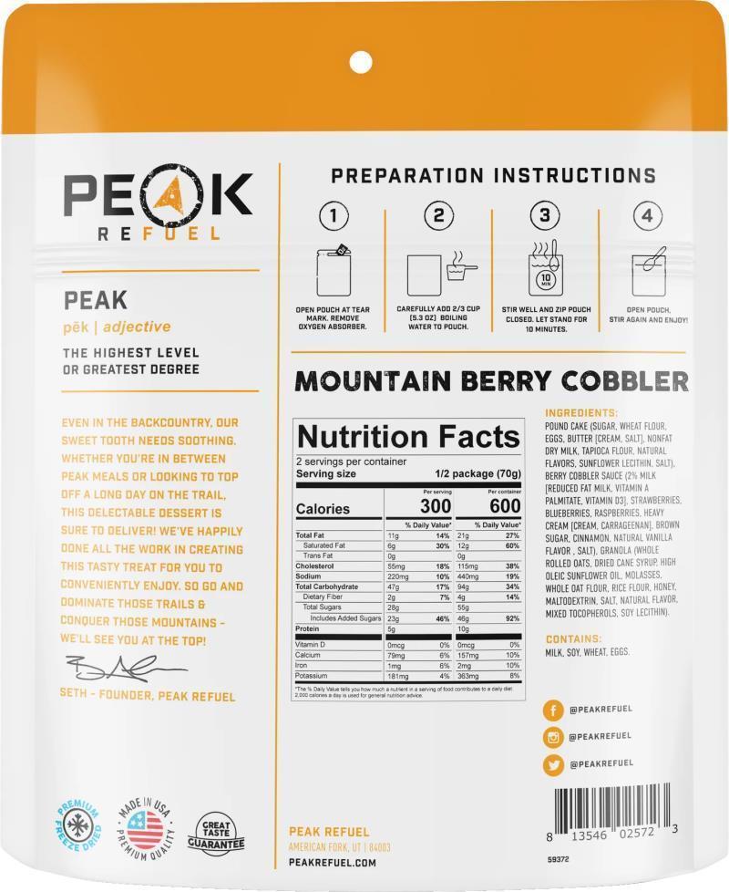 Mountain Berry Cobbler - Not Applicable 2