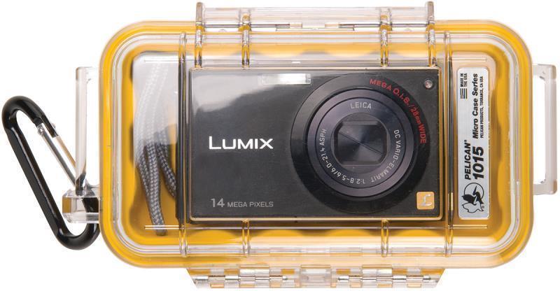 1015 Micro Case - yellow / clear 1